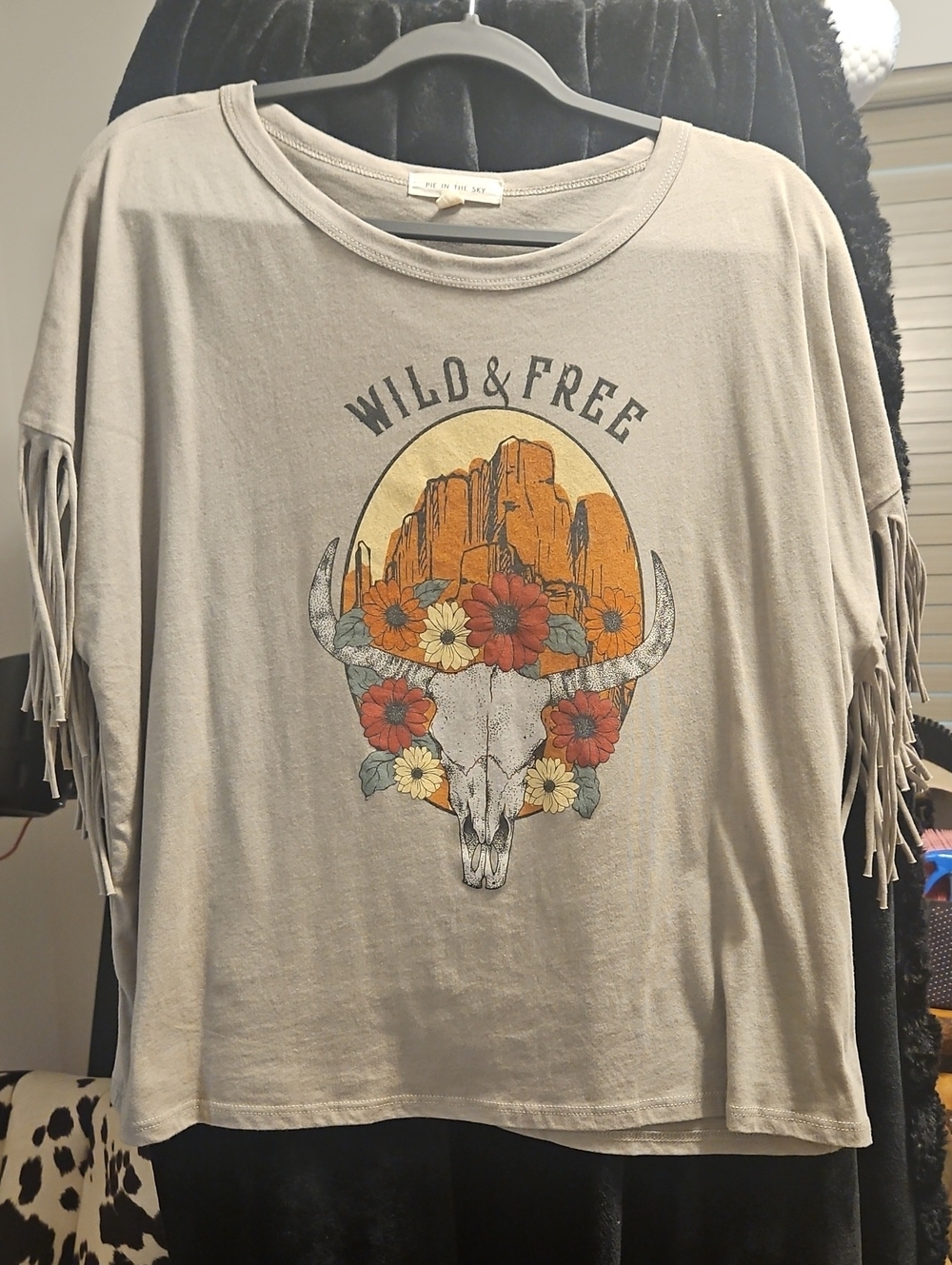 Wild & Free Skull T-shirt